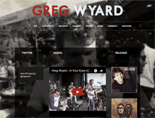 Tablet Screenshot of gregwyard.com